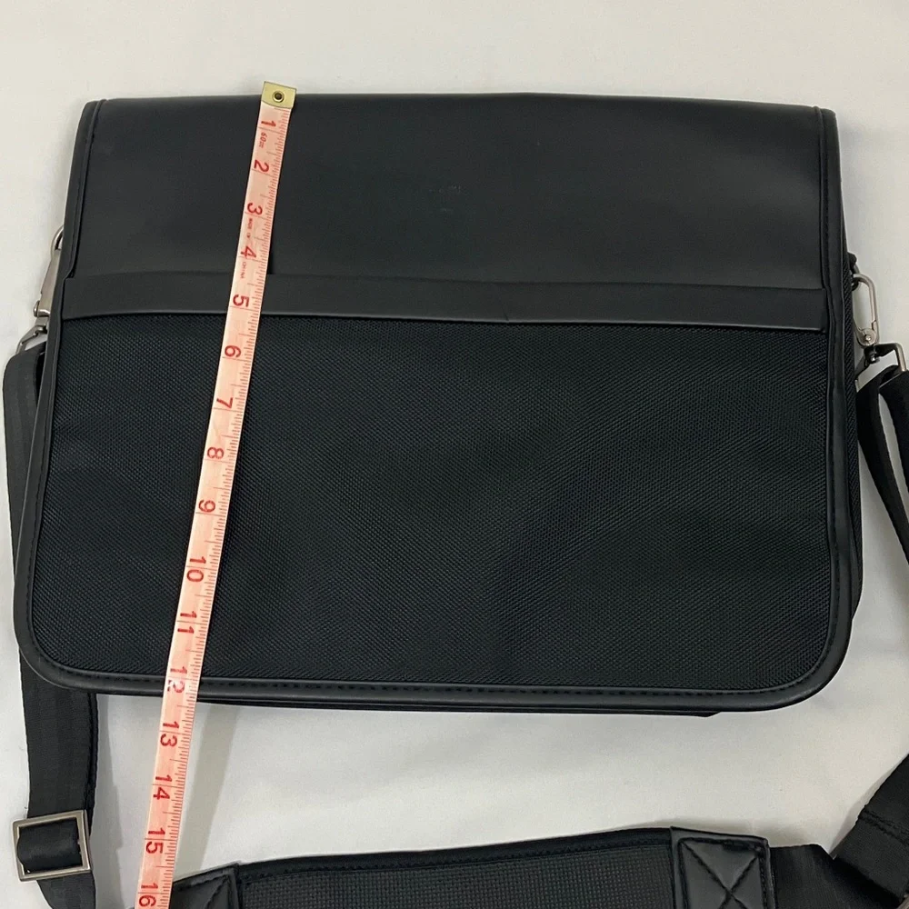 Black Men's Messenger Laptop 15” inch Bag
